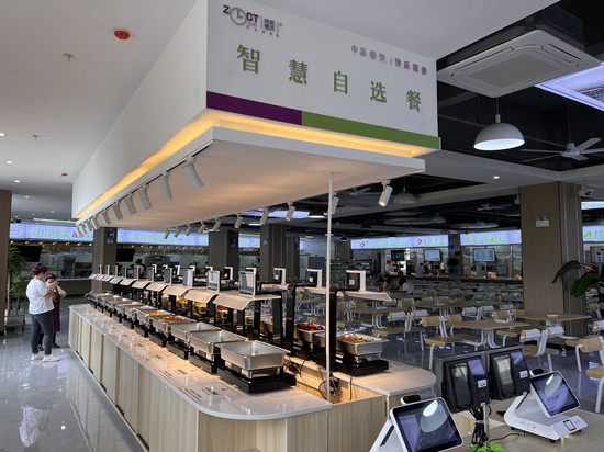 智慧食堂為高考加油,食品安全營養均衡兩不誤